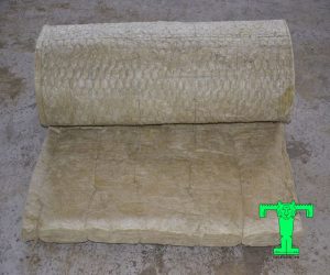 Bông khoáng Rockwool cuộn có lưới 2