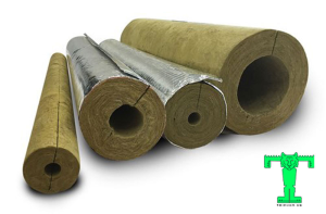 Bông khoáng rockwool ống phi 140-5