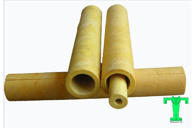 Bông khoáng rockwool ống phi 140-6