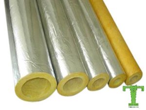 Bông khoáng rockwool ống phi 219-2